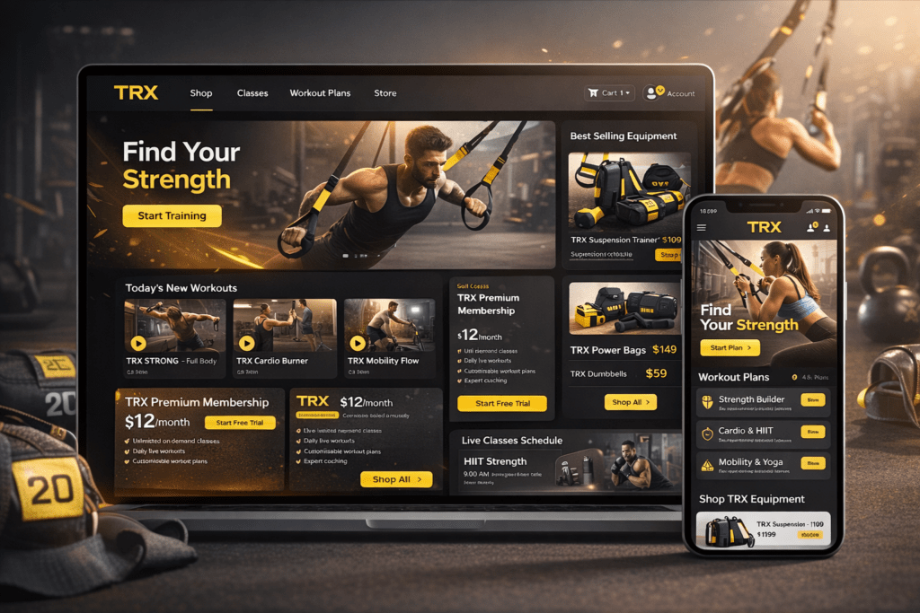 TRX Training – Suspension Fitness & Equipment Store