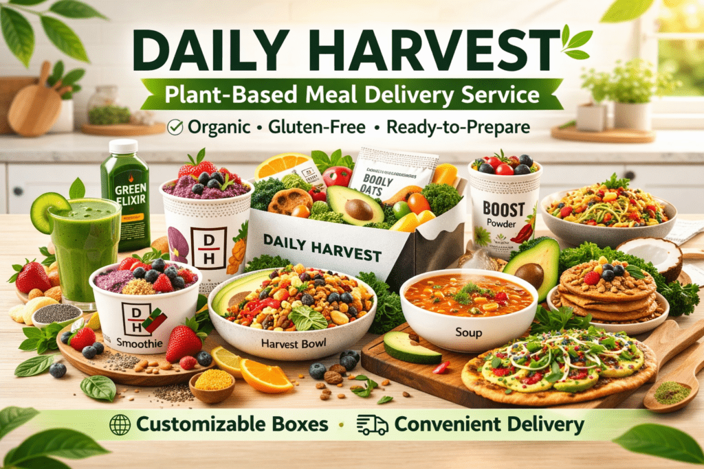 Daily Harvest – Plant-Based Meal Delivery Service